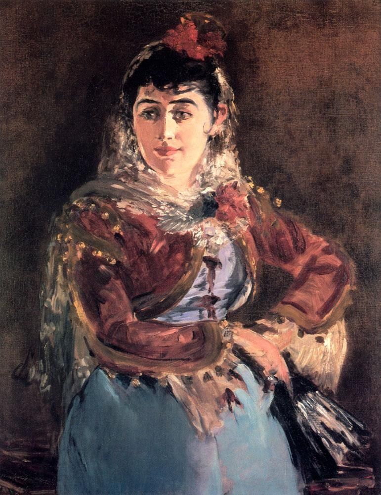 Edouard Manet Portrait of Emilie Ambre in the role of Carmen